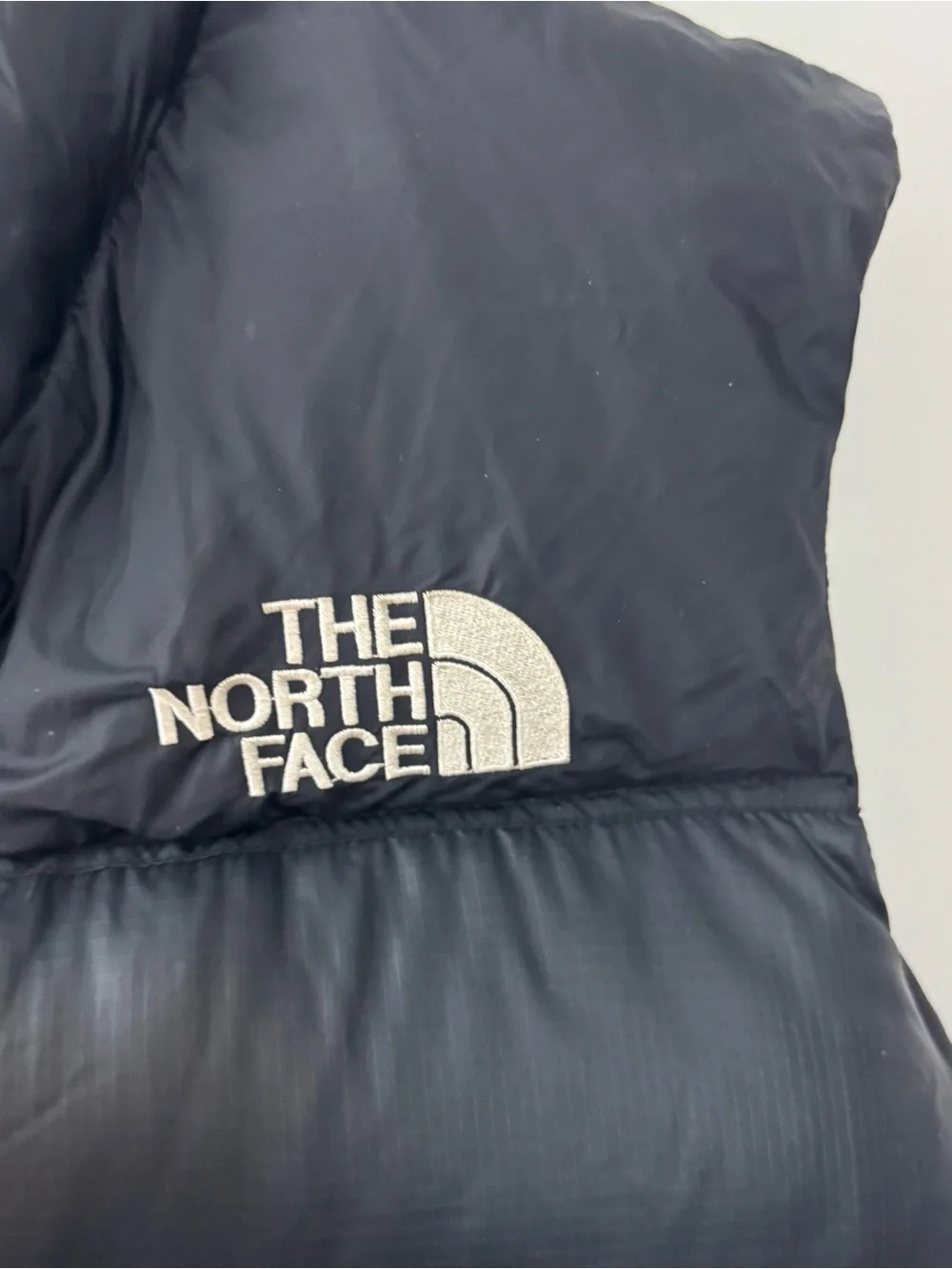 The North Face 1996 Retro Nuptse Vest Puffer Vest 700 Goose Down Black